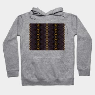 Classic Brocade in Mauve and Gold Hoodie